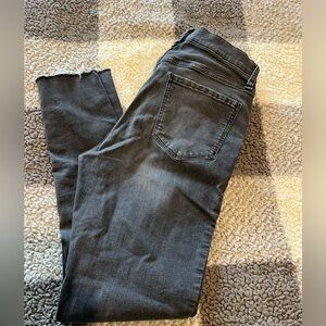a.n.a faded black jeggings. Size 8 Button fly